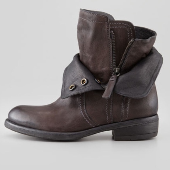 Vera Wang Shoes - Vera Wang collection Ozita moto combat booties